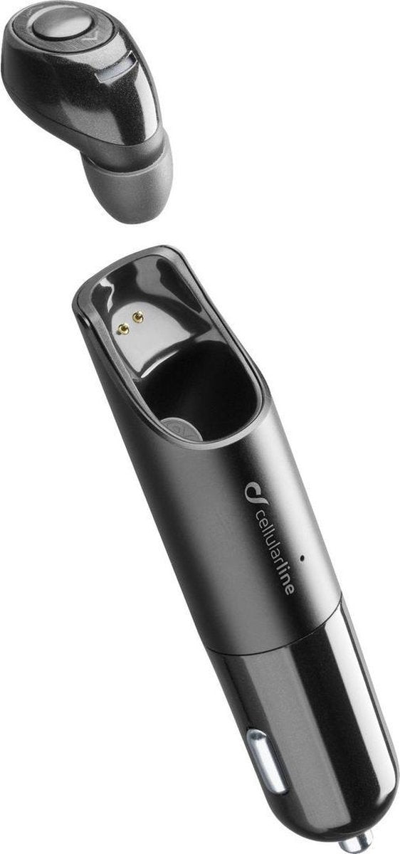 Cellularline BTCARMINIK hoofdtelefoon/headset In-ear Zwart