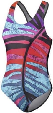 Beco Badpak Dames polyester/polyamide Rood/blauw Maat 44