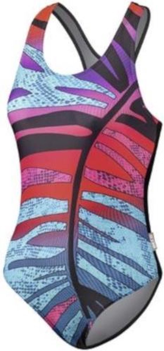 Beco Badpak Dames polyester/polyamide Rood/blauw Maat 44
