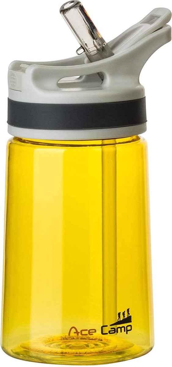 Acecamp Tritan Springdeckel Waterfles 350 Ml Geel