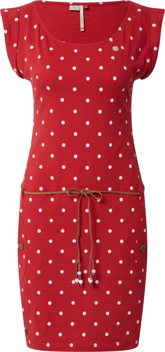 Ragwear zomerjurk tag dots Offwhite-S (36)