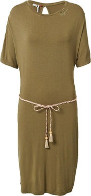 Ragwear zomerjurk kass Olijfgroen-Xl (42)