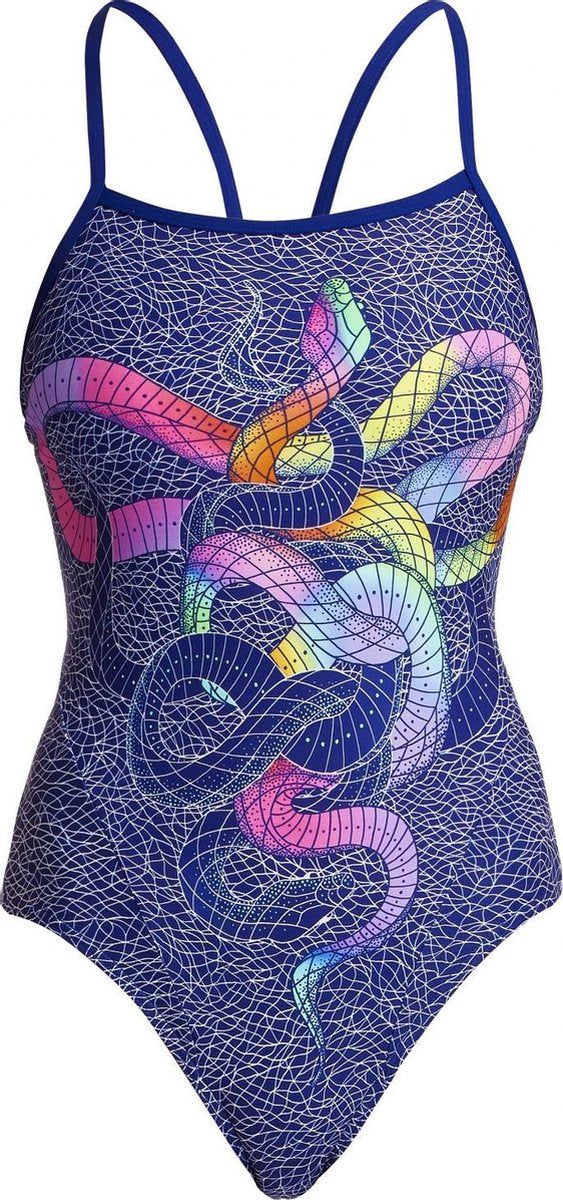 Snake It Off Dames Single strap one piece - Dames | Funkita