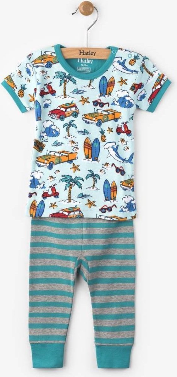 Hatley 2-Delige Pyjama Surf Island Mini - 116