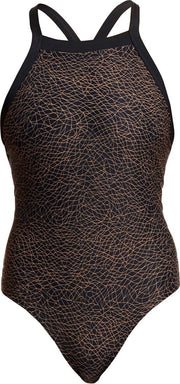 Leather Skin Sky Hi One Piece - Dames | Funkita
