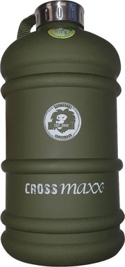 Crossmaxx Waterfles- The Tank - Bidon - 2 Liter - Legergroen