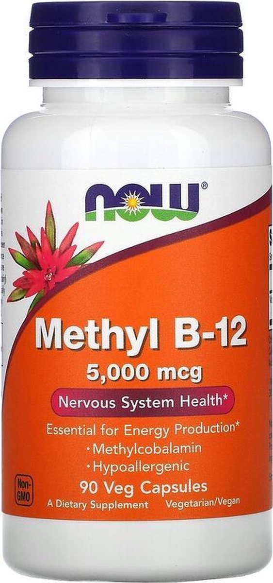 Now Foods Methyl B-12 - 1000 mcg - 100 Zuigtabletten