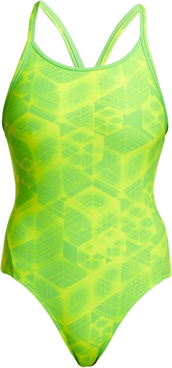 Neon Orbiter Diamond back one piece - Dames | Funkita
