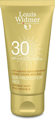 Louis Widmer Sun Protection Face Met Parfum SPF 30 - 50 ml - Gezichtscrème