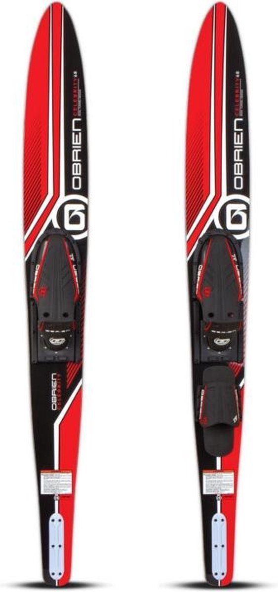 O'Brien Celebrity waterski's / X-7 bindingen combo red