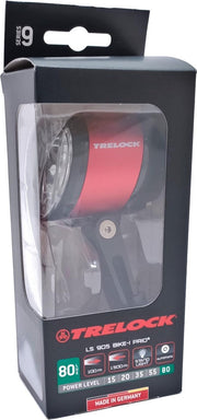 Trelock LS 905 BIKE-i prio dynamo verlichting rood/zwart