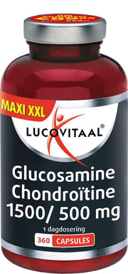 Lucovitaal Glucosamine Chondroitine 1500/500 milligram Voedingssupplement -  360 tabletten