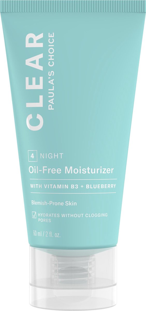 Paula's Choice Clear Oil Free Nachtcrème Acne Gevoelige Huid - 60 ml