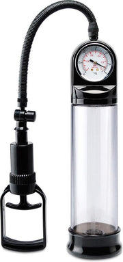 Pipedream Pump Worx penispomp Accu Meter Power Pump zwart