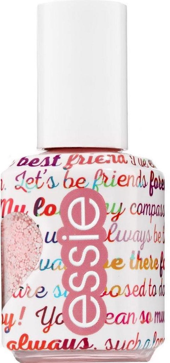 Essie - Nagellak - Matte Glitter Top Coat - 598 Galentine