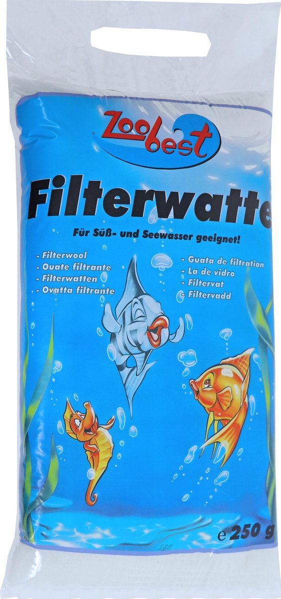 Zoobest filterwatten wit