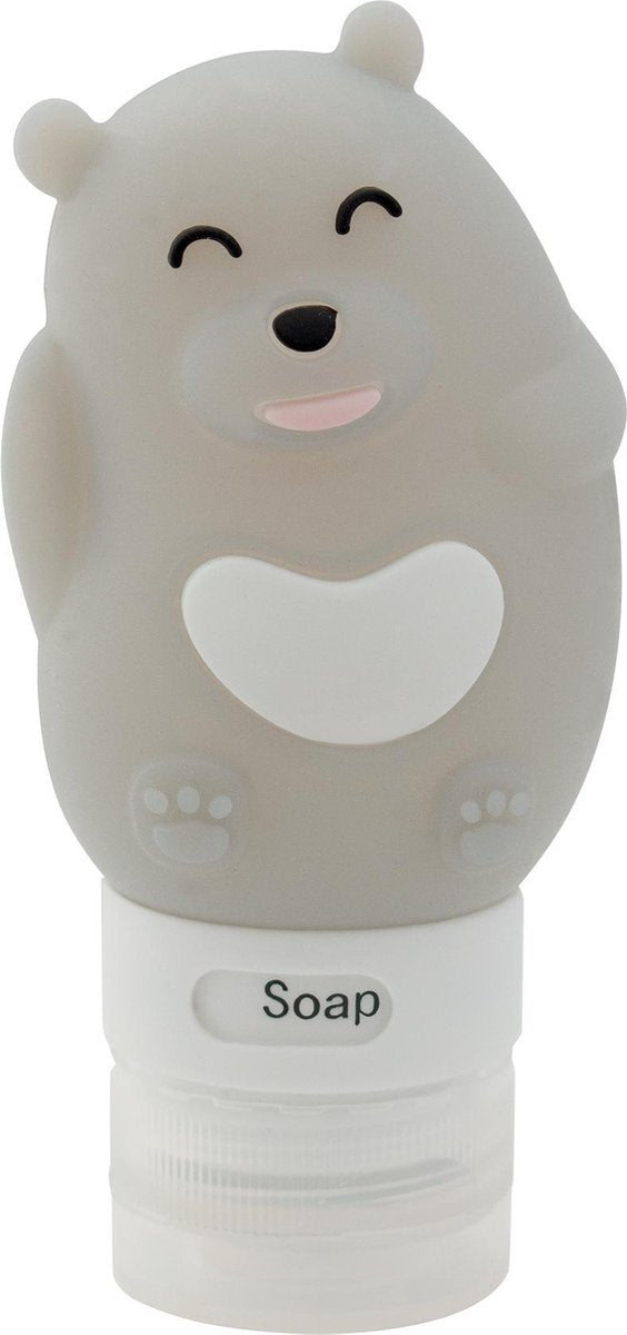 Travelsafe Squeeze bottle Beer - Licht blauw