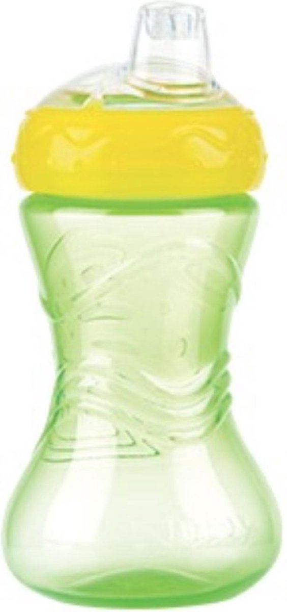 Nuby Easy Grip Antilekbeker 300ml Groen 6m+