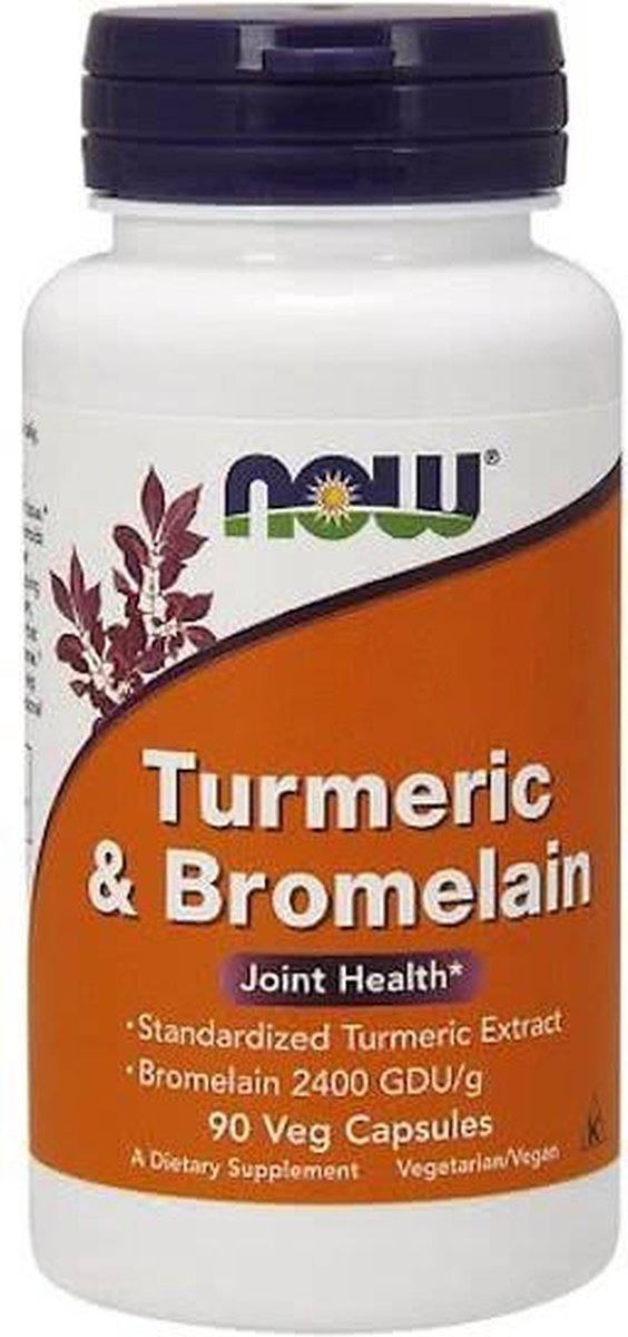 Turmeric & Bromelain 90v-caps
