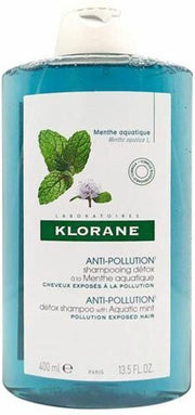 Klorane Aquatic Mint Detoxifying Shampoo 400ml