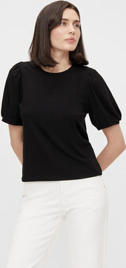 Objjamie S/s Top Noos 23034454 Black