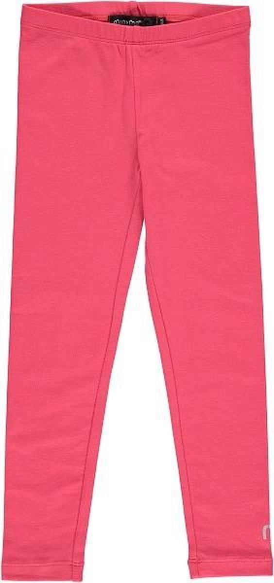 Minymo - basic legging - rood - Maat 92