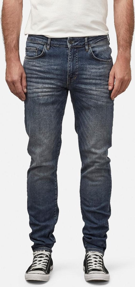 Silvercreek  Drill Super Slim Jeans  Mannen Denim Dark Used W34 X L36
