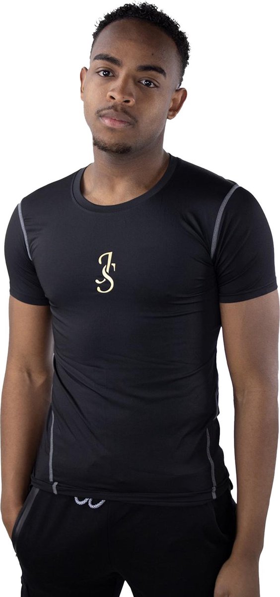Sportshirt voor Heren – thermo shirt – Korte mouwen thermo shirt - Fitness shirt - training shirts - Short shirt – Korte sport shirt - sportswear - Heren sportkleding - JS