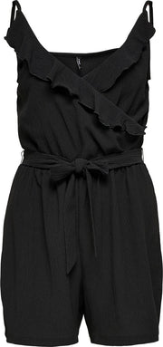 ONLY ONLSAGA S/L WRAP PLAYSUIT JRS Dames Jumpsuit - Maat S