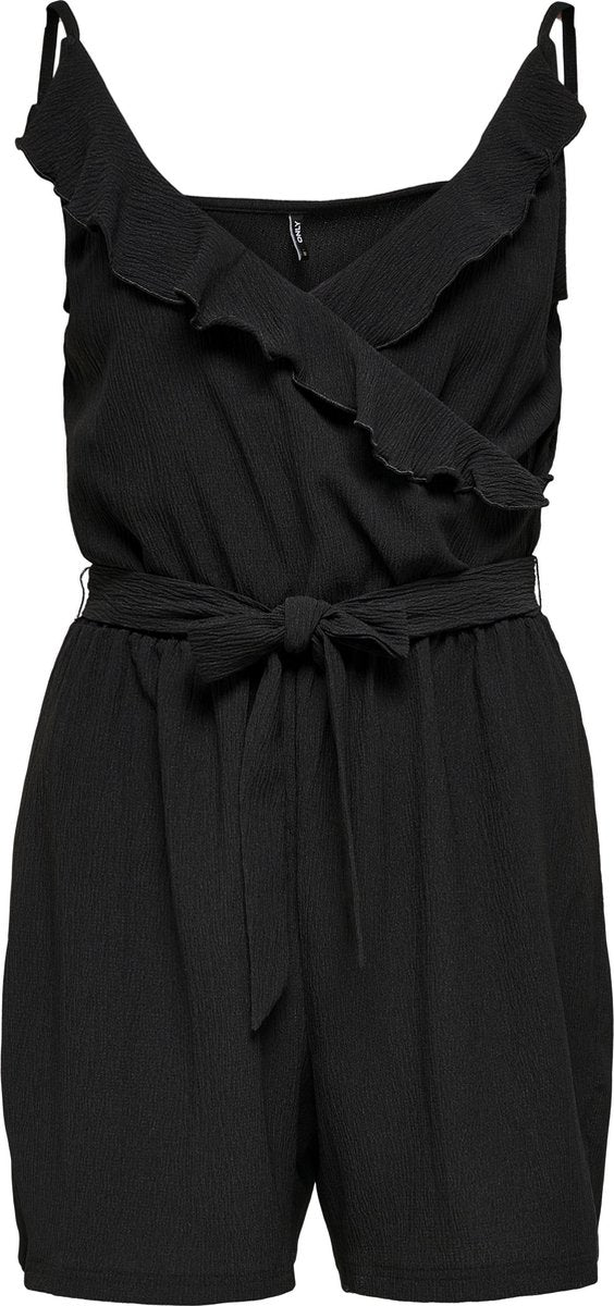 ONLY ONLSAGA S/L WRAP PLAYSUIT JRS Dames Jumpsuit - Maat S