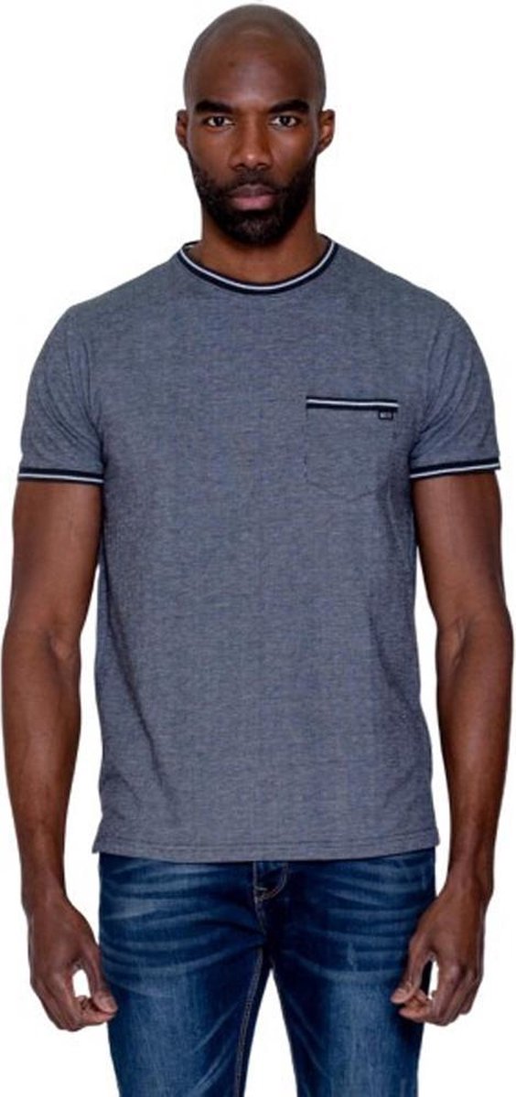 MZ72 - Heren T-Shirt - Trame - Blauw