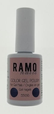 Ramo gelpolish 550313-gel nagellak-gel polish- gellak-15ml-uv&led-soak off-blauw-metallic