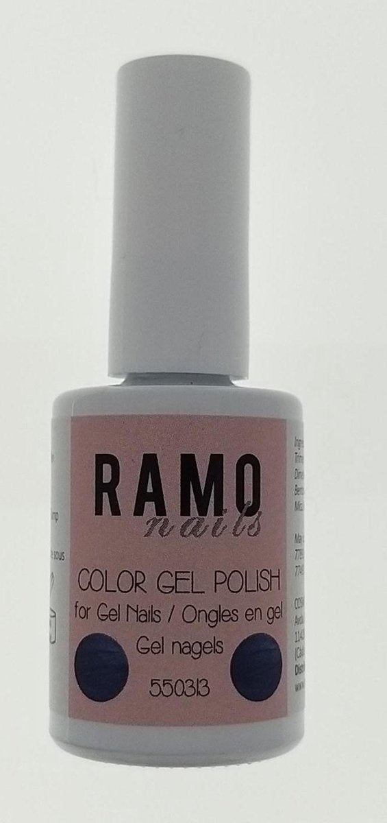 Ramo gelpolish 550313-gel nagellak-gel polish- gellak-15ml-uv&led-soak off-blauw-metallic