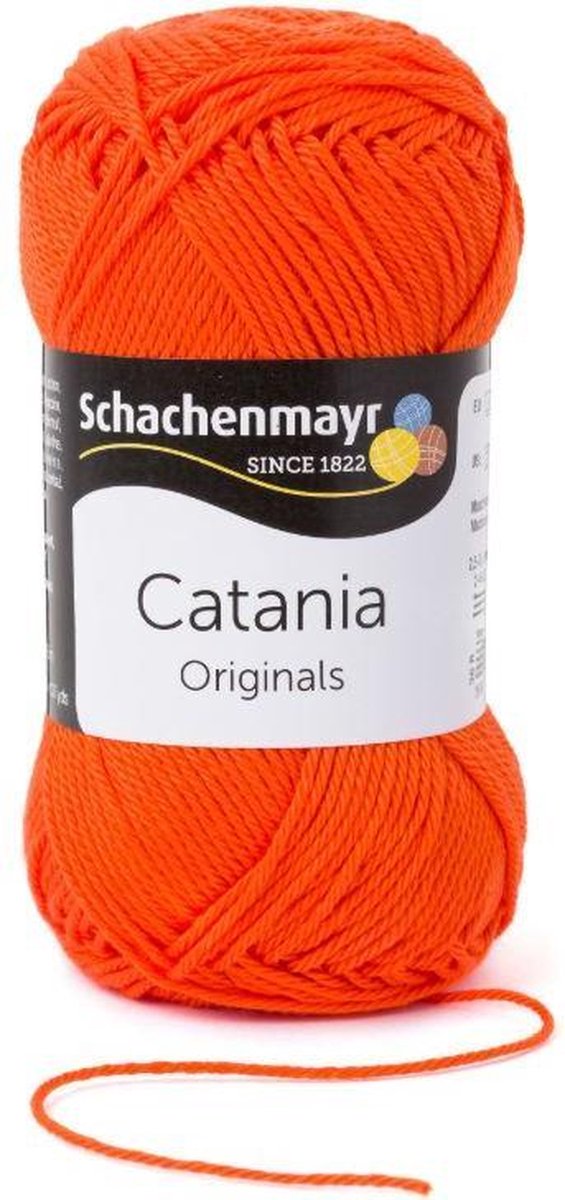 10 bollen Catania Orignals 50 g kleur 189 oranje