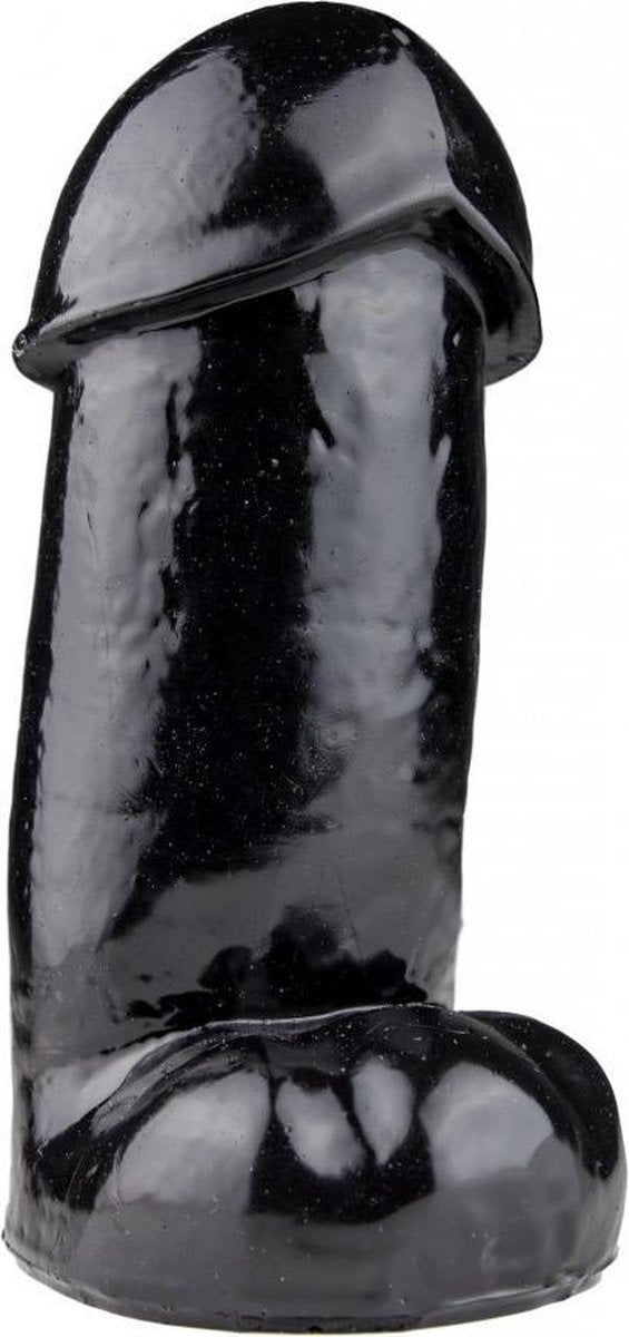 XXLTOYS - Hercules - XXL Dildo - inbrenglengte 18 X 9.5 cm - Black - Uniek Design Realistische Dildo – Zwaargewicht 1130 Gram !! - Stevige Dildo – voor Diehard only - Made in Europe