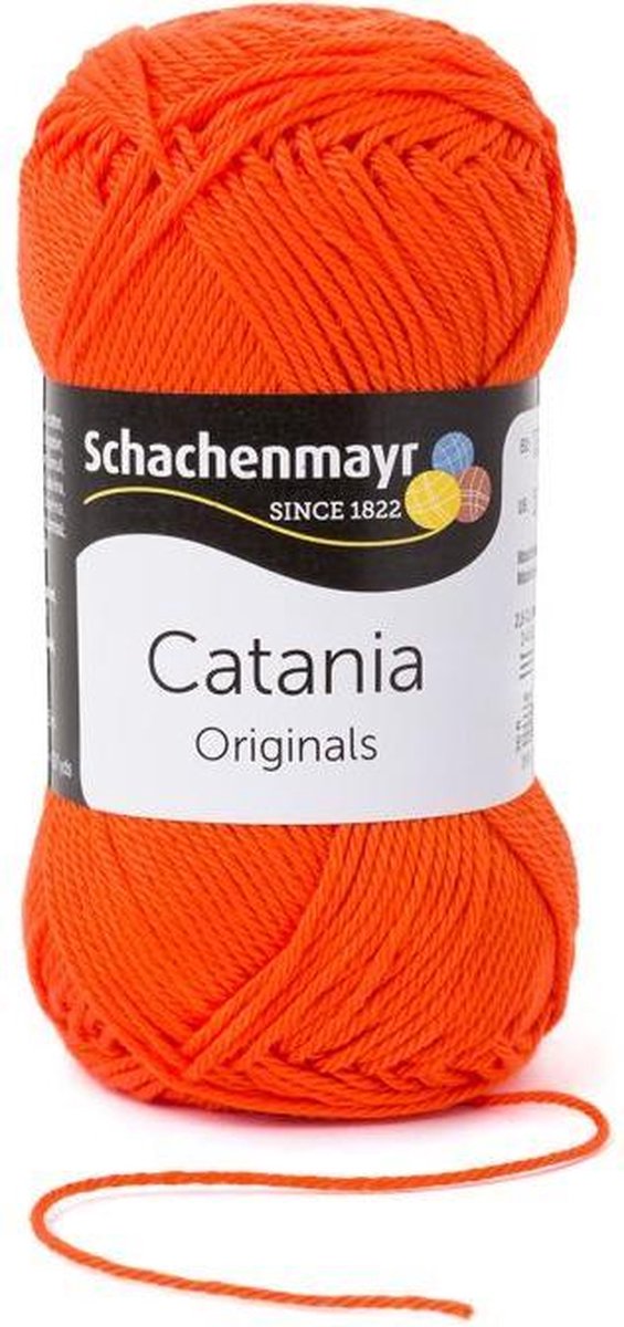 SMC Catania katoengaren oranje 189