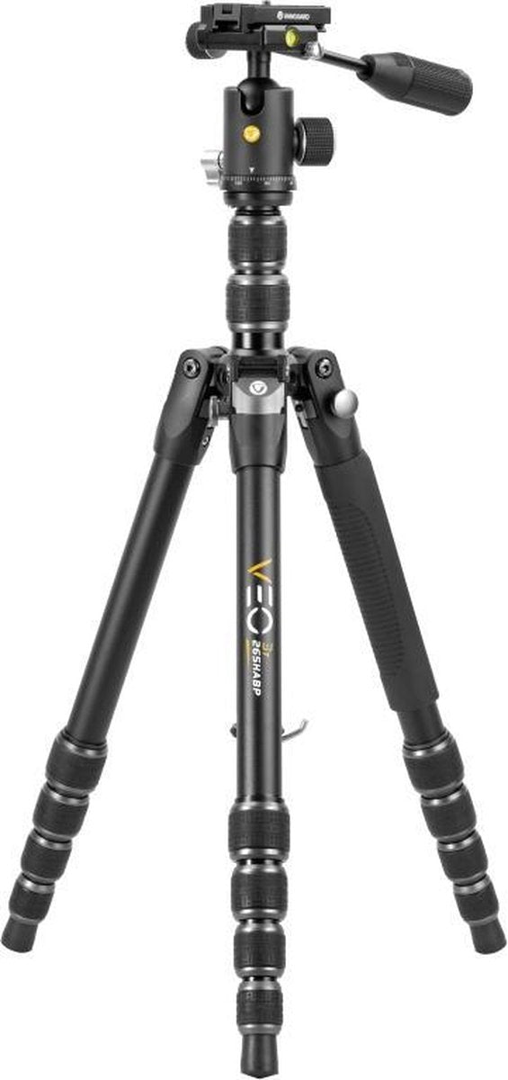 Vanguard VEO 3T 265HABP Reisstatief Vlog Foto Video Smartphone Arca Swiss QS72 max 12 kg
