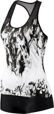 Beco Tankini Beactive B-cup Dames Polyester Zwart/wit Maat 44