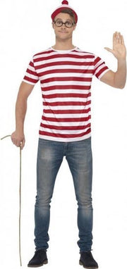 Waar is Wally verkleedset voor heren 48-50 (M)