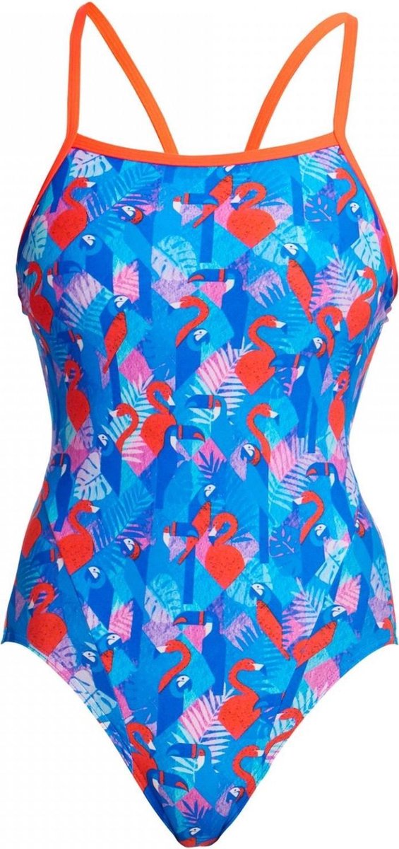 Flaming Vegas Single Strap One Piece Single strap one piece - Dames | Funkita