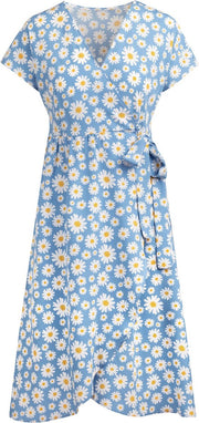 Daisy midi dress blue