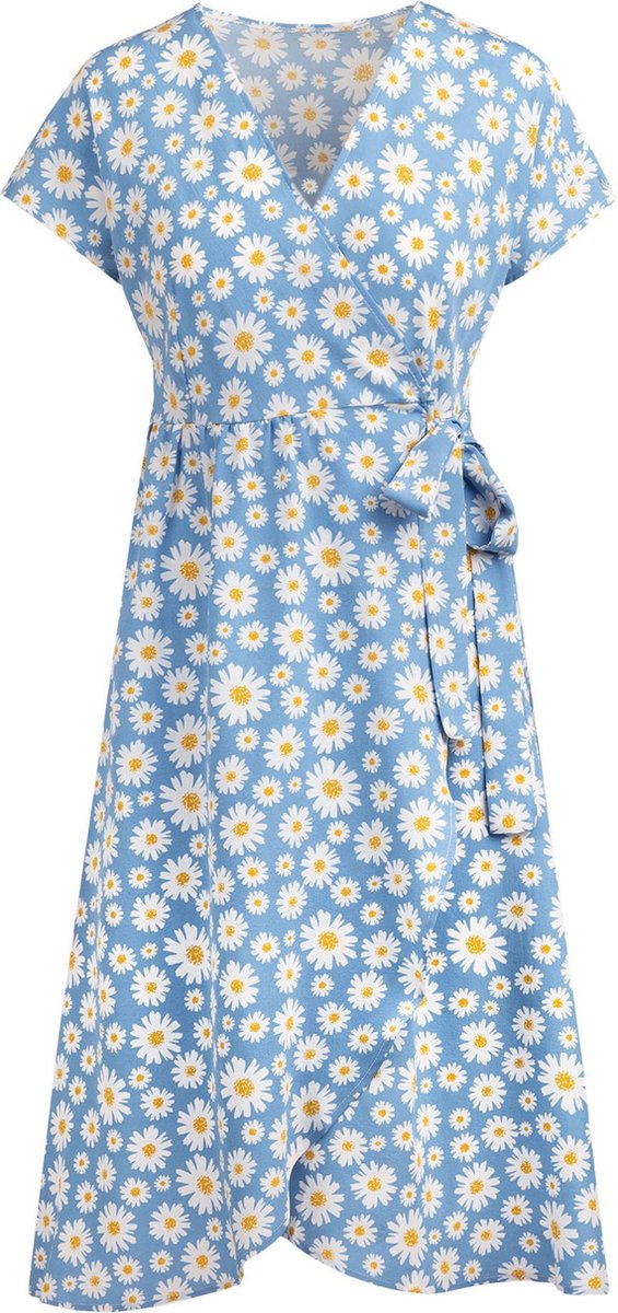 Daisy midi dress blue