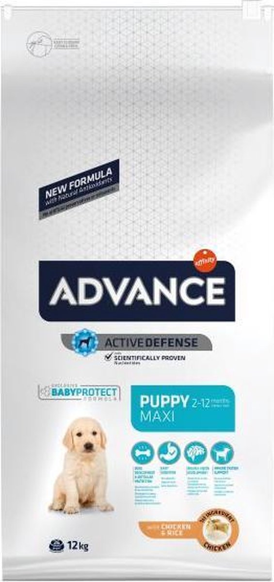 12 kg Advance puppy protect maxi hondenvoer