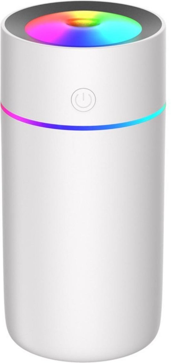Aroma Dream Diffuser Luchtbevochtiger Wit 320ML incl. Lavendel Olie en E-book Aromatherapie - Humidifier geschikt voor Etherische en Essentiële Olie - Vernevelaar - Verstuiver - Geurverspreider