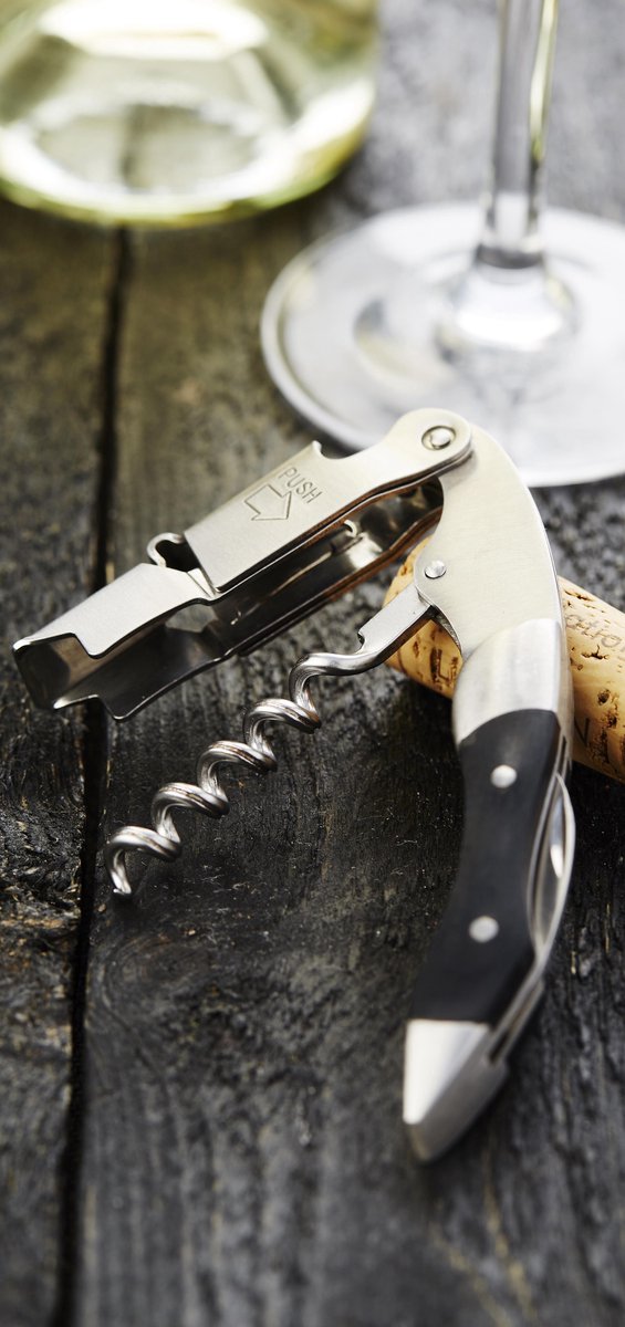 Point-Virgule Kurkentrekker - Kelnersmes - Prestige - Zwart Hout