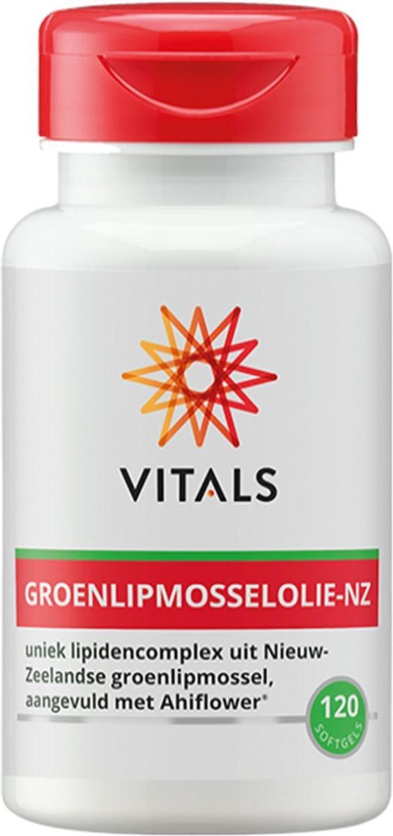 Vitals Groenlipmosselolie-NZ - 120 softgels