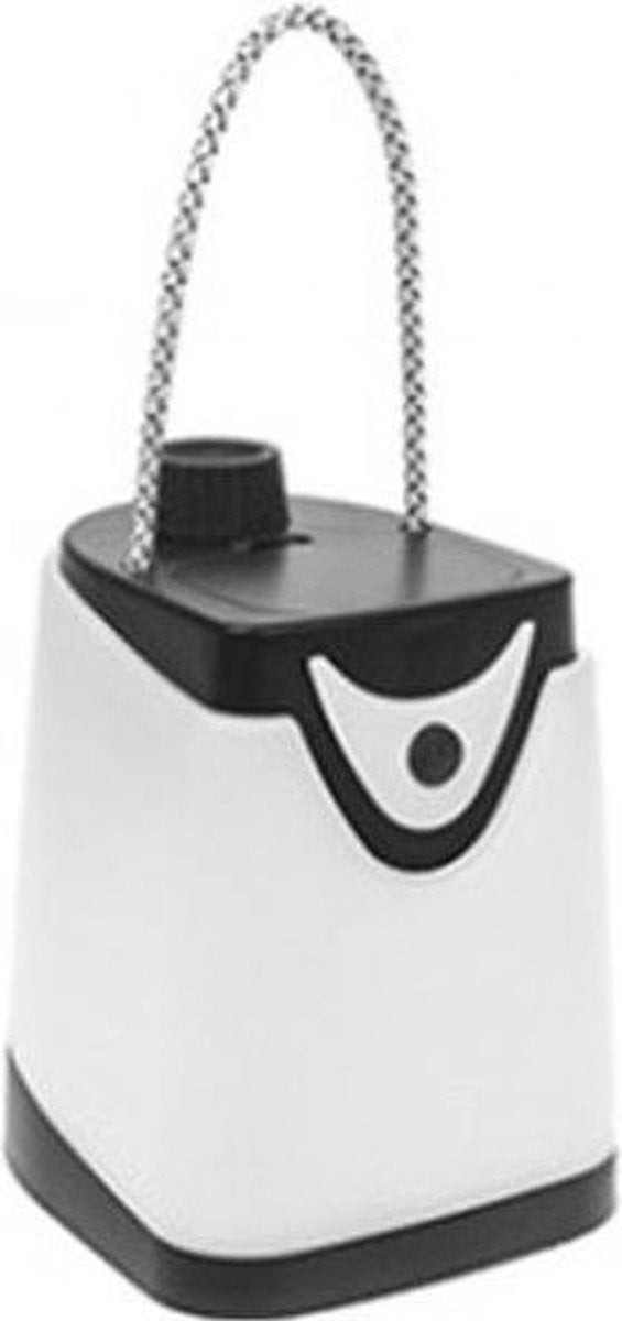 Summit Campinglamp Met Zaklamp Wit/zwart 15 Cm