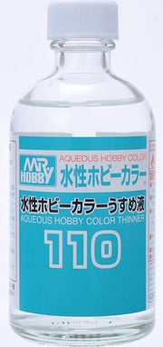 Mrhobby - Mr. Aqueous Hobby Color Thinner 110 110 Ml (Mrh-t-110)