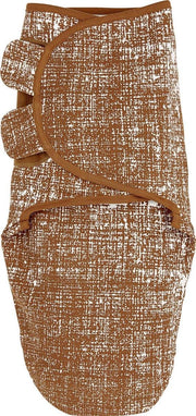 MEYCO | Swaddle | Inbakerdoek | 4-6 maanden | Fine Lines Camel | 100% Katoen