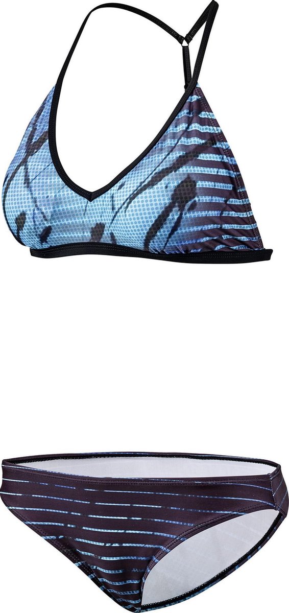 Beco Bikini B-cup Dames Polyester/polyamide Blauw/zwart Maat 36